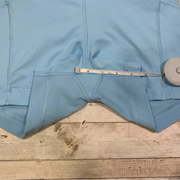 Lululemon Hotty Hot High Rise HR Skirt Skort Blue Chill Size 6 run golf tennis - Picture 8 of 9